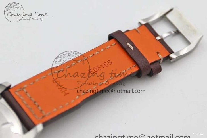 MIROTIME 0724 Mark XVIII IW327010 SS M+F 1:1 Best Edition Blue Dial on Brown Leather Strap A Resilient 7051